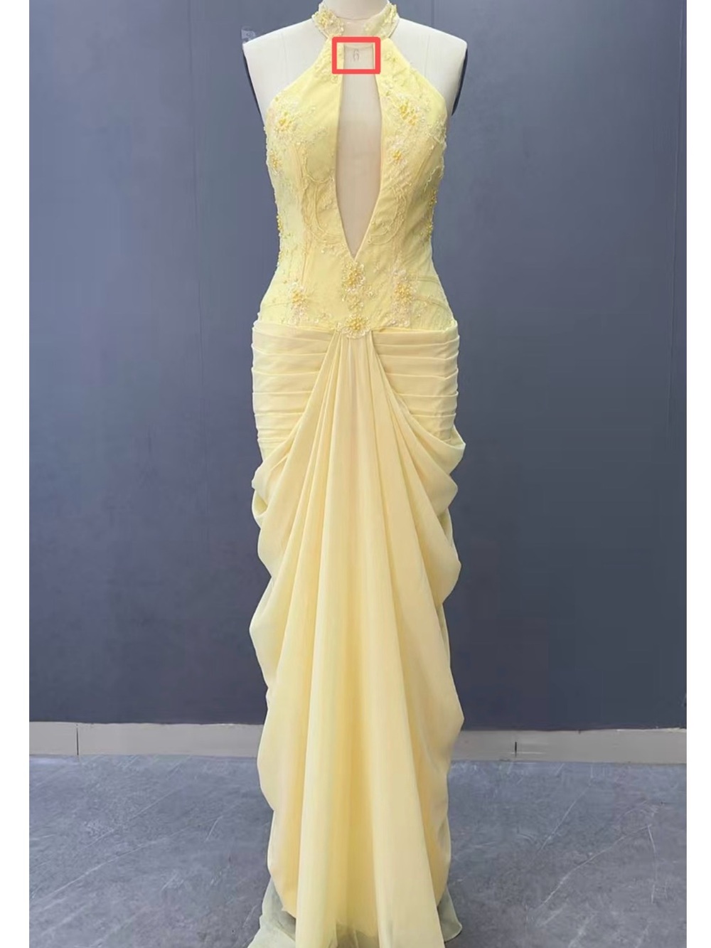 Yellow Custom Dress